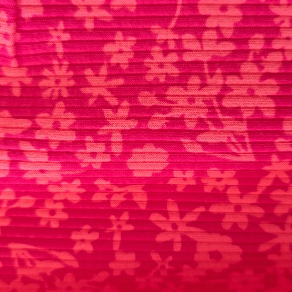 THEREABOUTS BRAND GIRLS PINK FLORAL & PEACH SUMMER TANK TOPS SIZE LARGE 14 - Picture 4 of 14